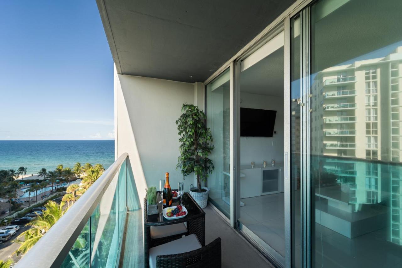 Luxury Beachfront Condo Private Beach Access, Pool & Game Room!!! هوليوود المظهر الخارجي الصورة